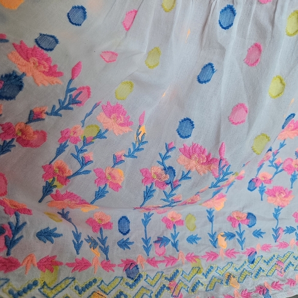 Lilly Pulitzer White Charleen Polka Dot Sleeveless Maxi Dress - Picture 8 of 16